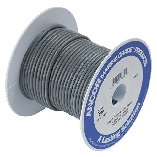 Ancor Other TINNED Copper Wire 18AWG (0,8MM²) Grey 250FT DAN-777, Multicolor, One Size Ancor Other TINNED Copper Wire 18AWG (0,8MM²) Grey 250FT DAN-777, Multicolor, One Size von Ancor