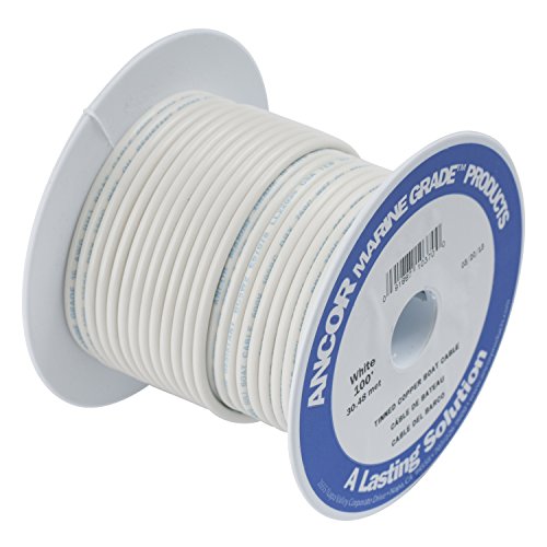 Ancor Other TINNED Copper Wire 14AWG (2MM²) White 500FT DAN-894, Multicolor, One Size von Ancor
