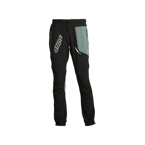 ANDE M16039-D590 Sporthose für Herren, Schwarz/Kieferngrün von ANDE