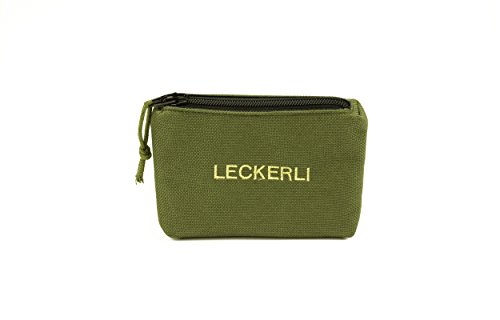 ANDREAS WIPPER Mit Wunschname möglich. Leckerlibörse, Futterbeutel, Leckerlibeutel, Futtertasche für Hunde, Leckerlitasche Pocket Olive Edition von ANDREAS WIPPER