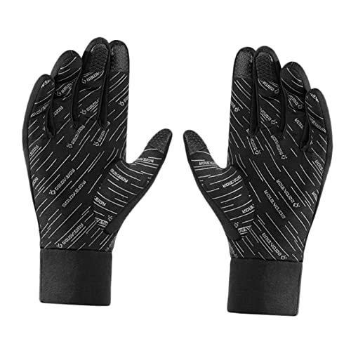 ANDRESLAD 1 Paar Warme Touchscreen Fahrradhandschuhe Für Den Winter Vollfingerhandschuhe Mit Optimalem Grip Und Hoher Beweglichkeit Für Damen Und Herren Ideal Für Outdoor Aktivitäten von ANDRESLAD