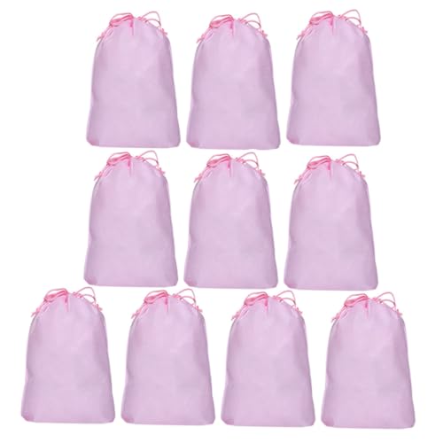 ANDRESLAD 10st Beutel Für Reiseschuhe Schuh Gepäck Schuhaufbewahrungstaschen Schuhtaschen Aus Stoff Schuhverpackungsbeutel Veranstalter Von Reisegepäck Sneaker-Reisetasche Rosa Vlies ANDRESLAD 10st Beutel Für Reiseschuhe Schuh Gepäck Schuhaufbewahrungstaschen Schuhtaschen Aus Stoff Schuhverpackungsbeutel Veranstalter Von Reisegepäck Sneaker-Reisetasche Rosa Vlies von ANDRESLAD