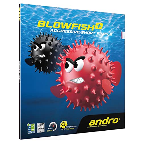 ANDRO Belag Blowfish Plus, schwarz, 2,3 mm ANDRO Belag Blowfish Plus, schwarz, 2,3 mm von ANDRO