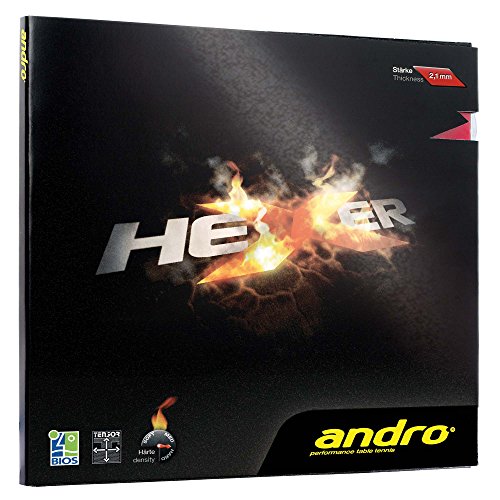 ANDRO Belag Hexer, schwarz, 2,1 mm ANDRO Belag Hexer, schwarz, 2,1 mm von ANDRO