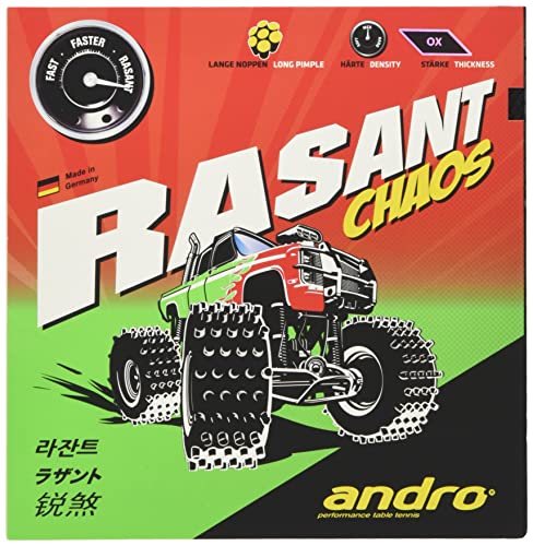 ANDRO Belag Rasant Chaos, schwarz, OX ANDRO Belag Rasant Chaos, schwarz, OX von ANDRO