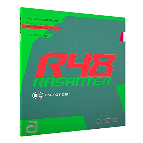 ANDRO Belag Rasanter R 48, rot, 1,7 mm ANDRO Belag Rasanter R 48, rot, 1,7 mm von ANDRO