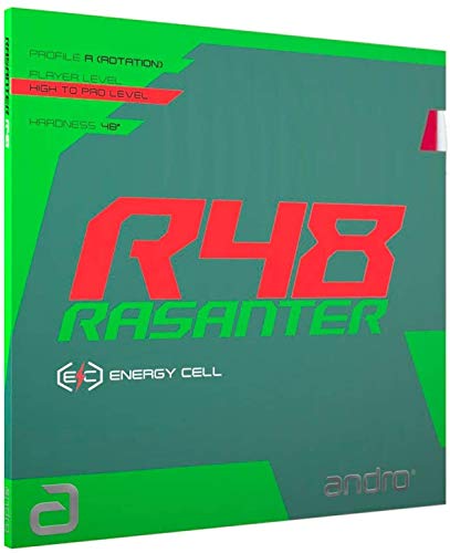 ANDRO Belag Rasanter R 48, schwarz, 2,3 mm ANDRO Belag Rasanter R 48, schwarz, 2,3 mm von ANDRO