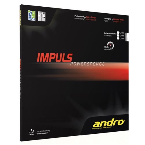 andro Belag Impuls Powersponge, 2,2 mm, rot andro Belag Impuls Powersponge, 2,2 mm, rot von ANDRO