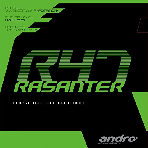 ANDRO Belag Rasanter R 47, rot, 2,0 mm ANDRO Belag Rasanter R 47, rot, 2,0 mm von ANDRO