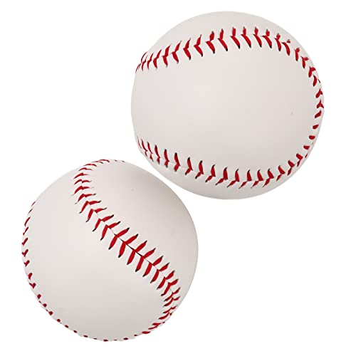 ANGGREK Trainings-Baseball, Übungs-Softball 2,83 Zoll PU-Leder für Im Innenbereich von ANGGREK