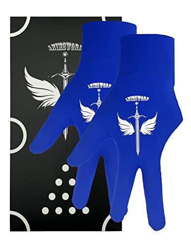 ANIMSWORD 2 Stück/Set atmungsaktive und bequeme Billard-Handschuhe passen auf die linke Hand für Snooker-Queue-Sporthandschuhe. ANIMSWORD 2 Stück/Set atmungsaktive und bequeme Billard-Handschuhe passen auf die linke Hand für Snooker-Queue-Sporthandschuhe. von ANIMSWORD