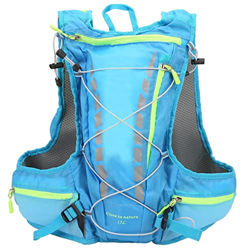 ANKROYU Lauf-Trinkrucksack, Polyester-isolierter Trinkrucksack, Marathon-Trinkrucksack, Wanderausrüstung für Laufen, Wandern, Radfahren von ANKROYU