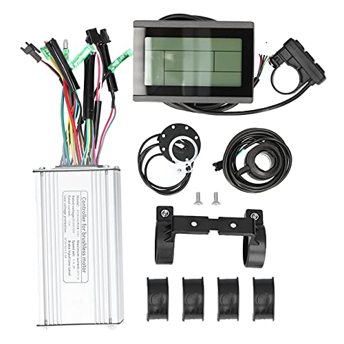 ANKROYU Umrüstsatz für Elektrofahrrad-Controller, Motordrehzahlregler-Kit aus Aluminiumlegierung, Ersatz-Antriebsregler für Elektroroller mit LCD-Display von ANKROYU