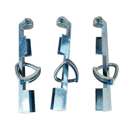 ANMITI 3Pcs Aluminium Legierungen Pool Queue Spitze Klemmen Billard Stange Klemmen Reparatur Befestigungen Wartung Werkzeug Einfach Bedienen von ANMITI