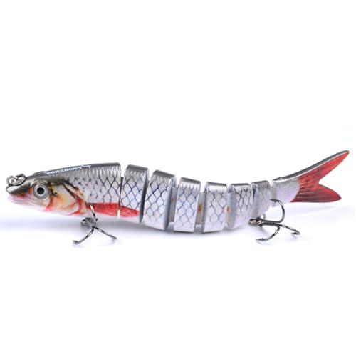 Angelzubehör Forellenköder Barsch Köder Hecht Köder Gummifische Angeln Wobbler Angelköder Bait Mehrgelenkiger Wobbler-Köder Model C Angelzubehör Forellenköder Barsch Köder Hecht Köder Gummifische Angeln Wobbler Angelköder Bait Mehrgelenkiger Wobbler-Köder Model C von ANNCHILIO