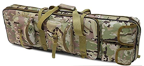 ANSNOW Gewehrkoffer Taktische Waffentasche, Gewehrkoffer Schrotflinte Airsoft-Koffer Aufbewahrung Taktische Gewehrtasche, Angelrutentasche Rucksacke, Waffenkoffer Integrierteren- Und Magazin-Aufbewa von ANSNOW