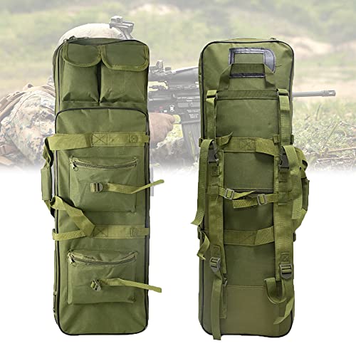 ANSNOW Taktische Gewehrtasche, 81 Cm/94 Cm/118 cm, Taktische Waffentasche, Outdoor-Camping-Schrotflintenrucksack, Airsoft-Gewehrtasche Zum Schießen Und Jagen, Strapazierfähiges Oxford-Gewebe/B/94 cm von ANSNOW