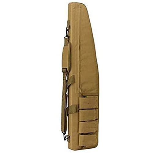 ANSNOW Taktischer Waffenkofferenkoffer Handfeuerwaffen Schusswaffen-Abfallrucksack Schrotflintenkoffer Luftgewehrkoffer Outdoor-Sportrucksack Zum Angeln Und Jagen/Khaki/120 cm von ANSNOW