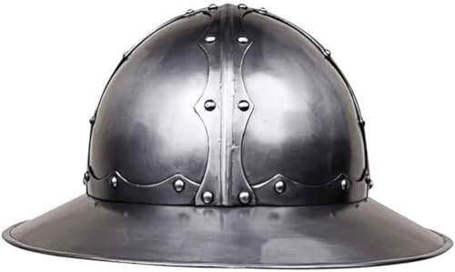 ANTIQUEMEDIEVAL Jupp Steel Kettle Helmet Authentic Knight Helm Fantasy LARP ANTIQUEMEDIEVAL Jupp Steel Kettle Helmet Authentic Knight Helm Fantasy LARP von ANTIQUEMEDIEVAL