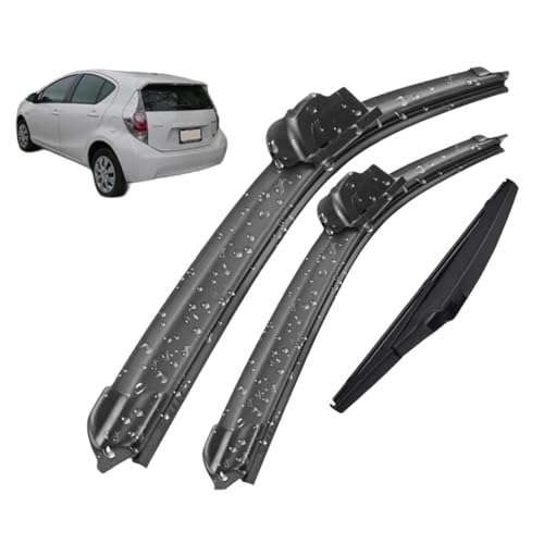 Auto Vorne Hinten Wischer Klingen Set für Toyota Prius C 2012-2021 26'+16'+8' 3 stück Windschutzscheibe Zurück Wischer von ANWDRX