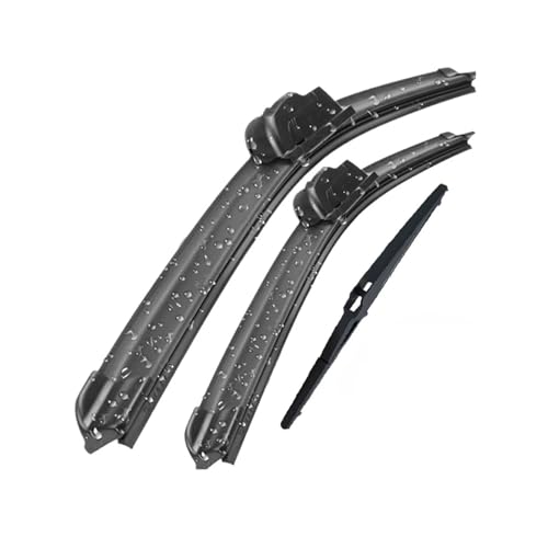 car Wipers Compatible with Daihatsu for Sirion MK2 2005-2012 Wiper Front Rear Wiper Blades Set Kit Windshield Windscreen Window 20"+16"+14" von ANWDRX