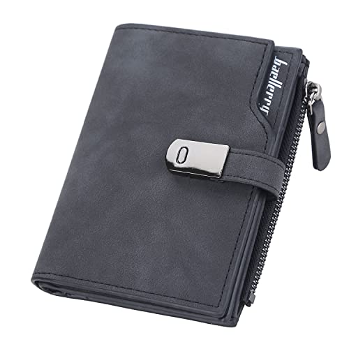 ANYWN Geldbeutel klein Damen, kleines Damen Portemonnaie aus glattem und weichem Kunstleder Geldtasche Damen klein Magnetschnalle Mini Geldbörse Damen mit Reißverschluss und Kartenfächer Schwarz ANYWN Geldbeutel klein Damen, kleines Damen Portemonnaie aus glattem und weichem Kunstleder Geldtasche Damen klein Magnetschnalle Mini Geldbörse Damen mit Reißverschluss und Kartenfächer Schwarz von ANYWN