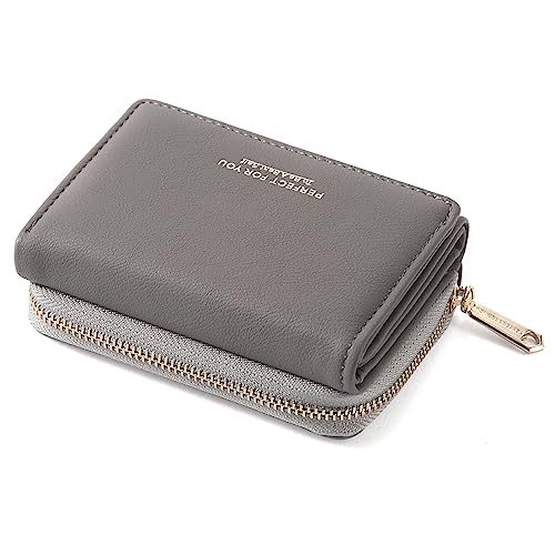 ANYWN Geldbörse Damen klein, Geldbeutel Damen klein, kleines Portemonnaie Damen, Geldtasche klein Damen mit Große Kapazität, Elegante und Süße Damen Geldbeutel mit Großes Münzfach 77-DunkelGrau ANYWN Geldbörse Damen klein, Geldbeutel Damen klein, kleines Portemonnaie Damen, Geldtasche klein Damen mit Große Kapazität, Elegante und Süße Damen Geldbeutel mit Großes Münzfach 77-DunkelGrau von ANYWN