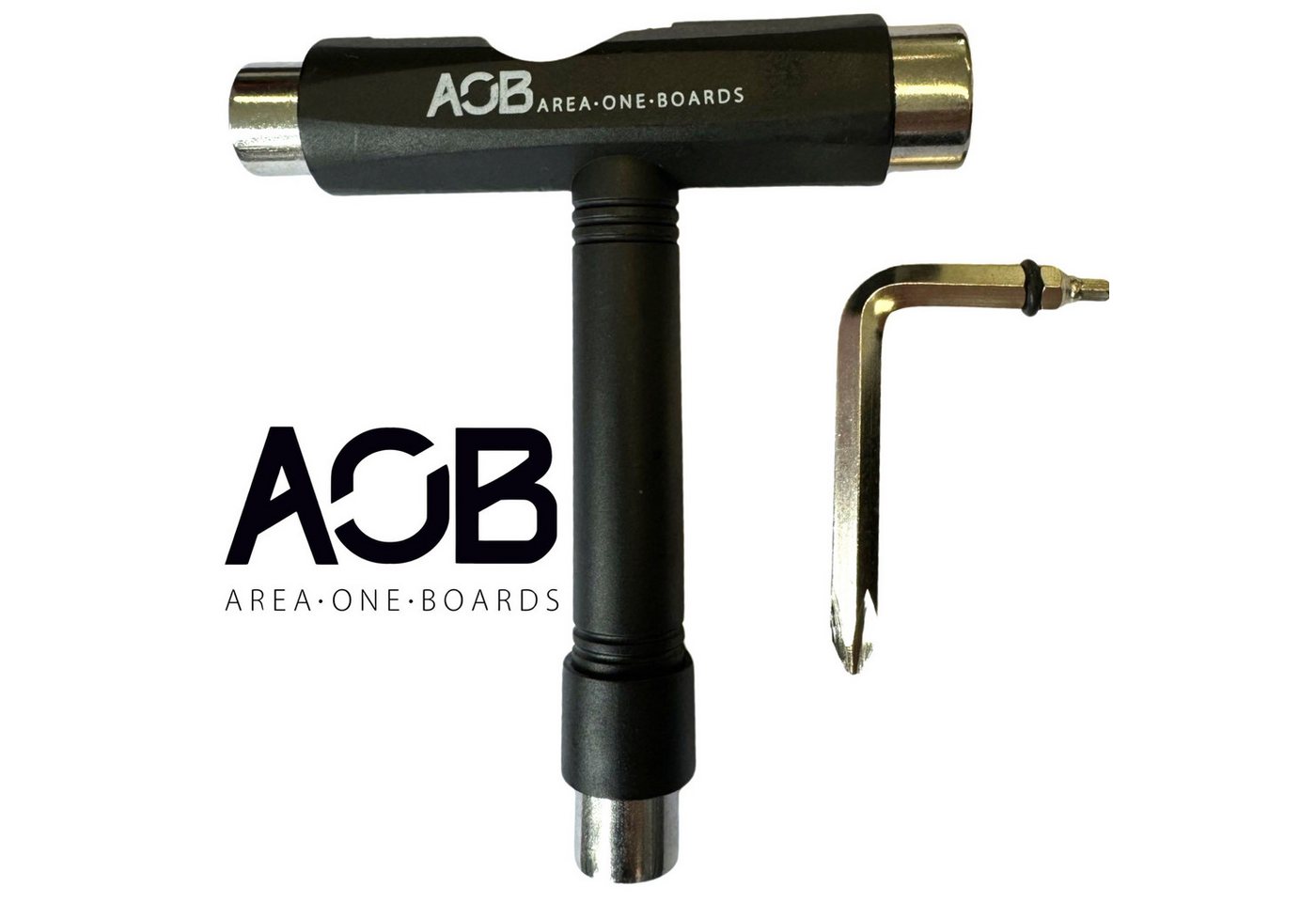 AOB Skateboard AOB Longboard Skate Rollschuhe Tool Multifunktions Werkzeug Schwarz AOB Skateboard AOB Longboard Skate Rollschuhe Tool Multifunktions Werkzeug Schwarz von AOB