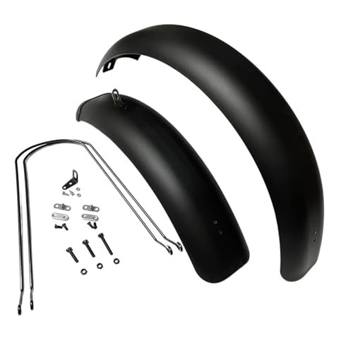 AOLUOER Fahrrad-Schutzblech, Fahrrad-Schutzblech for 20 Zoll x 5,0 Zoll breite Mountainbikes AOLUOER Fahrrad-Schutzblech, Fahrrad-Schutzblech for 20 Zoll x 5,0 Zoll breite Mountainbikes von AOLUOER