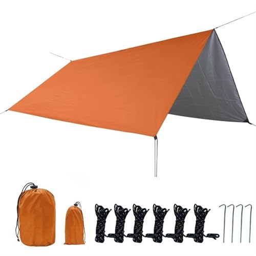 AOLUOER Outdoor-Markise Camping Tarp Wasserdichtes Zelt Tourist Markise Schatten Membran Baldachin Strand Sonnenschirm Außen Shelter von AOLUOER