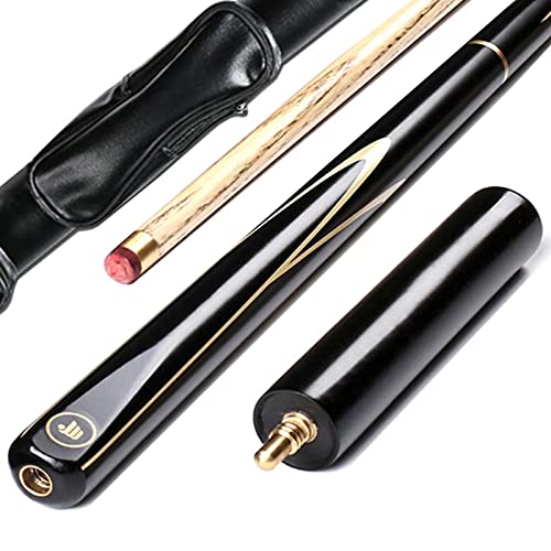 AONETIGER Billard Queue Eschenholz 145 cm 3 Teilig Spitzen 9.7mm Mit Zubehör Verlängerung Tasche/Koffer Set Zu Wählen Profi Snooker Pool Cue Sticks von AONETIGER