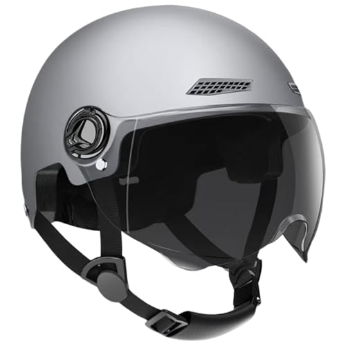 AOOPOO Fahrradhelm für Herren Damen, Elektroroller Fahrradhelm mit Visier und Brille Abnehmbarer, Ultraleichter Atmungsaktiver Fahrradhelme, Erwachsene Helm für Fahrrad, Roller, Skateboard, Motorrad von AOOPOO