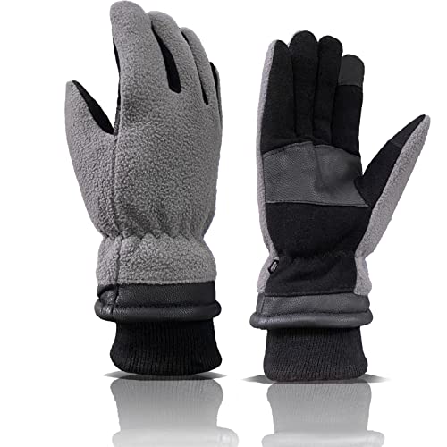 AOUCHI Winterhandschuhe, -30 °C kältebeständige Skihandschuhe Thermohandschuhe Handschuhe Snowboarden isolierte Handschuhe für Radfahren, Laufen, Klettern, Wandern, Outdoor-Sport (Medium) von AOUCHI