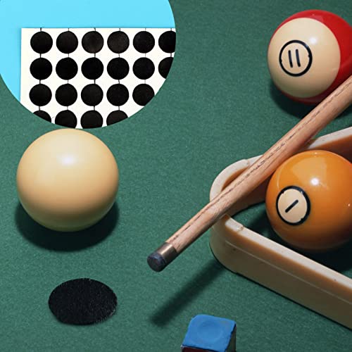 AOWINHIT Schwarzer Excellent Craft Tisch-Kugelspitzen-Aufkleber für Ball-Locator ((UK-Breite 10 cm)) von AOWINHIT