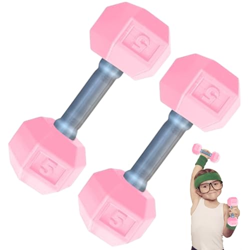 AOpghY 2 PCs -Hanteln für Baby Mini 1.8x4.7 in Silikon -Handgewichts -Set für Fitness -Training Lustige Sportspielzeug für Kleinkinder (Stil 1) Sportartikel Waren von AOpghY