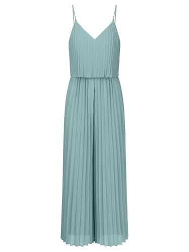 APART Fashion Damen Plissee-Overall, 2-in-1-Look, Overall mit weitem Bein, rückenfreies Outfit mit V-Ausschnitt, ärmelloses Kleid, geflochtene Spaghettiträger mit Perle, Kleidung für Hochzeitsgäste APART Fashion Damen Plissee-Overall, 2-in-1-Look, Overall mit weitem Bein, rückenfreies Outfit mit V-Ausschnitt, ärmelloses Kleid, geflochtene Spaghettiträger mit Perle, Kleidung für Hochzeitsgäste von APART Fashion
