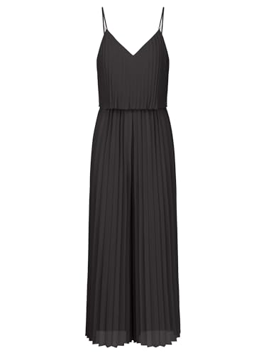 APART Fashion Damen Plissee-Overall, 2-in-1-Look, Overall mit weitem Bein, rückenfreies Outfit mit V-Ausschnitt, ärmelloses Kleid, geflochtene Spaghettiträger mit Perle, Kleidung für Hochzeitsgäste APART Fashion Damen Plissee-Overall, 2-in-1-Look, Overall mit weitem Bein, rückenfreies Outfit mit V-Ausschnitt, ärmelloses Kleid, geflochtene Spaghettiträger mit Perle, Kleidung für Hochzeitsgäste von APART Fashion