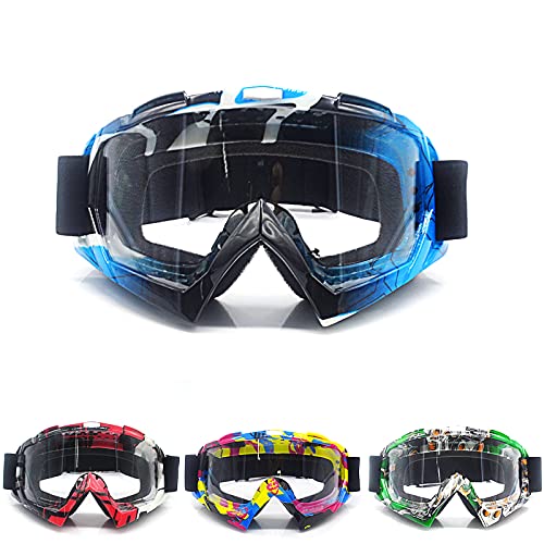 APEBAZY Motocross Brille Motorradbrille Off Road Racing Crossbrille Anti Fog UV Schutzbrille Sportbrille Skibrillen Radbrille für ATV Dirt Bike APEBAZY Motocross Brille Motorradbrille Off Road Racing Crossbrille Anti Fog UV Schutzbrille Sportbrille Skibrillen Radbrille für ATV Dirt Bike von APEBAZY