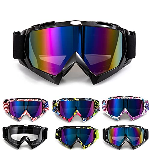 APEBAZY Motorradbrille Motocross Brille Dirt Bike Crossbrille ATV Off Road Racing MX-Fahrbrille Reitbrille Winddicht Anti Fog UV Skibrille APEBAZY Motorradbrille Motocross Brille Dirt Bike Crossbrille ATV Off Road Racing MX-Fahrbrille Reitbrille Winddicht Anti Fog UV Skibrille von APEBAZY