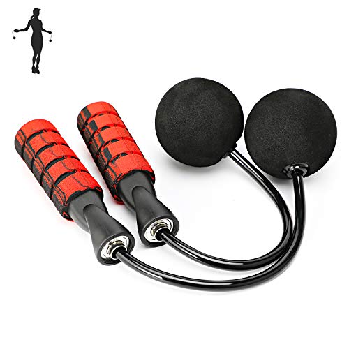 APLUGTEK Springseil, Trainingsseilloses Springseil für Fitness, verstellbares gewichtetes schnurloses Springseil für Herren, Damen, Kinder APLUGTEK Springseil, Trainingsseilloses Springseil für Fitness, verstellbares gewichtetes schnurloses Springseil für Herren, Damen, Kinder von APLUGTEK
