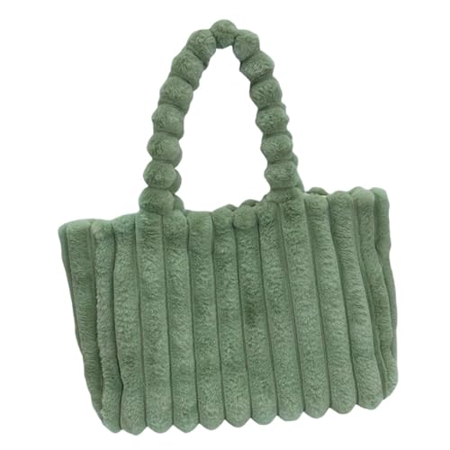 APLVFFZH Damen Plüsch Tragetasche, Süße Umhängetaschen Kunstfell, Flauschige Tasche, Flauschige Beuteltasche, Women Plush Tote Bag, lässige Plüsch-Umhängetasche für Frühling Herbst und Winter, GrÜn APLVFFZH Damen Plüsch Tragetasche, Süße Umhängetaschen Kunstfell, Flauschige Tasche, Flauschige Beuteltasche, Women Plush Tote Bag, lässige Plüsch-Umhängetasche für Frühling Herbst und Winter, GrÜn von APLVFFZH