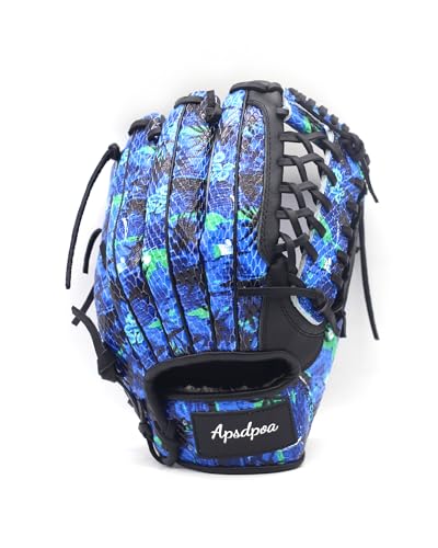 APSDPOA Baseball-Handschuhe, 100 % amerikanische Premium-KIP, Softball-Handschuhe für Erwachsene, Männer, Frauen, Jugendliche, Mädchen, Jungen, Infielder, Außenfelder, 24,9 cm, 25,4 cm, 25,4 cm, 27,9 von APSDPOA