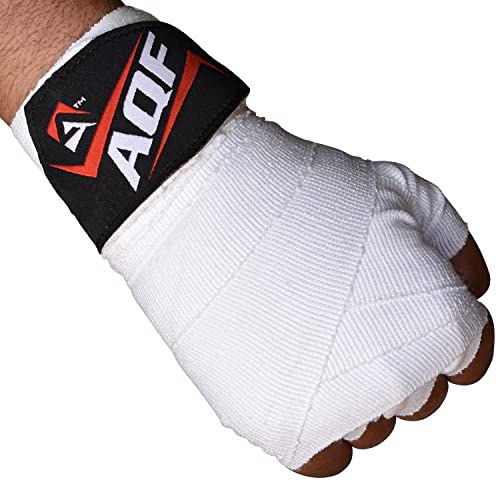 AQF Boxbandagen Für Kampfsport 4 Meter Elastische Boxhandschuhe Innerer Handschuhe Schutz Bandagen Boxen MMA & Cross Fitness Harren & Damen (Weiß) AQF Boxbandagen Für Kampfsport 4 Meter Elastische Boxhandschuhe Innerer Handschuhe Schutz Bandagen Boxen MMA & Cross Fitness Harren & Damen (Weiß) von AQF