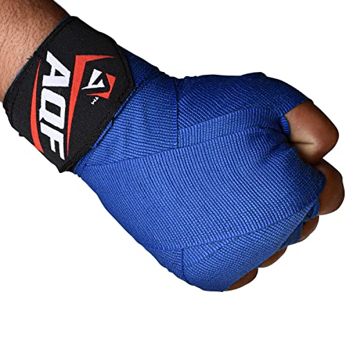 AQF Boxbandagen Für Kampfsport 4 Meter Elastische Boxhandschuhe Innerer Handschuhe Schutz Bandagen Boxen MMA & Cross Fitness Harren & Damen (Blau) AQF Boxbandagen Für Kampfsport 4 Meter Elastische Boxhandschuhe Innerer Handschuhe Schutz Bandagen Boxen MMA & Cross Fitness Harren & Damen (Blau) von AQF