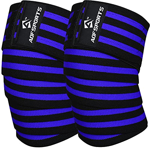 AQF Kniebandage, Kraftraining Kniebandage Männer Damen - IPL USPA Genehmigt Fitness Knieschützer, Elastische Kniebandagen Fur Bodybuilding, Sport & Training AQF Kniebandage, Kraftraining Kniebandage Männer Damen - IPL USPA Genehmigt Fitness Knieschützer, Elastische Kniebandagen Fur Bodybuilding, Sport & Training von AQF