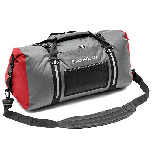 AquaQuest White Water Seesack (Duffel) 75 L – 100% wasserdicht, strapazierfähig, vielseitig, bequem – robuster Packsack – Grau AquaQuest White Water Seesack (Duffel) 75 L – 100% wasserdicht, strapazierfähig, vielseitig, bequem – robuster Packsack – Grau von AquaQuest