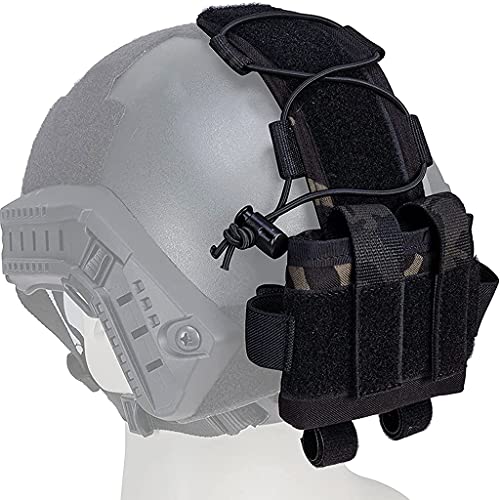 AQzxdc Taktisch Helm Beutel Jagd Zubehör Nacht Beutel, MK2 Battery Box Gegengewicht 500D Nylon Helm Battery Bag, für Die Jagd Airsoft Schießen Paintball,Bcp von AQzxdc