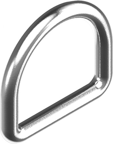 ARBO-INOX 2 x D-Ring Edelstahl geschweißt poliert A4 rostfrei Größe 4x30mm ARBO-INOX 2 x D-Ring Edelstahl geschweißt poliert A4 rostfrei Größe 4x30mm von ARBO-INOX