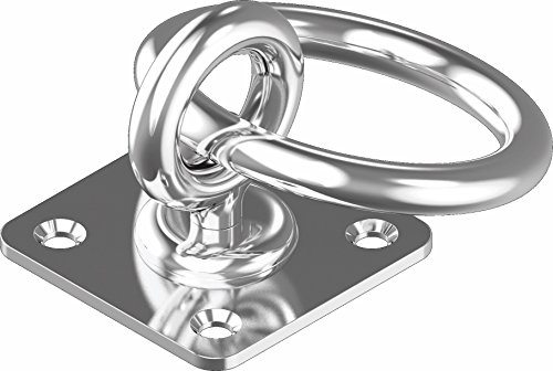 ARBO-INOX Augplatte mit Wirbel und Ring Edelstahl A2 50 x 50 ARBO-INOX Augplatte mit Wirbel und Ring Edelstahl A2 50 x 50 von ARBO-INOX