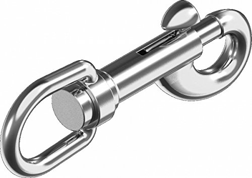 ARBO-INOX Karabiner Wirbelkarabiner Edelstahl A4 64mm ARBO-INOX Karabiner Wirbelkarabiner Edelstahl A4 64mm von ARBO-INOX